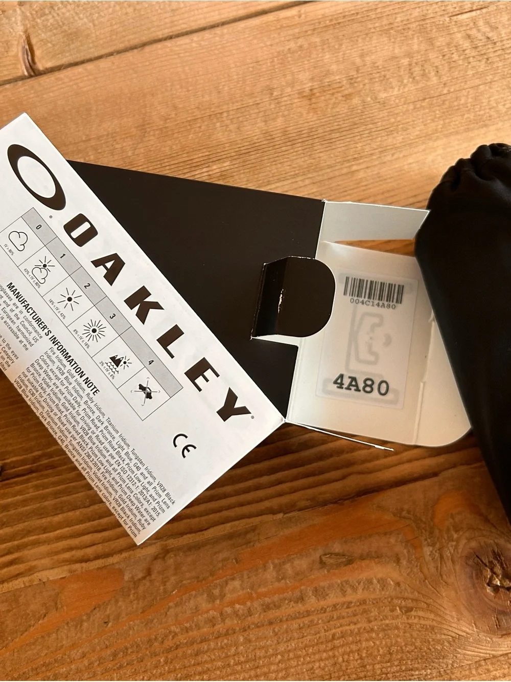 Oakley Holbrook Matte Black Sunglasses with Dark Polarized Lenses